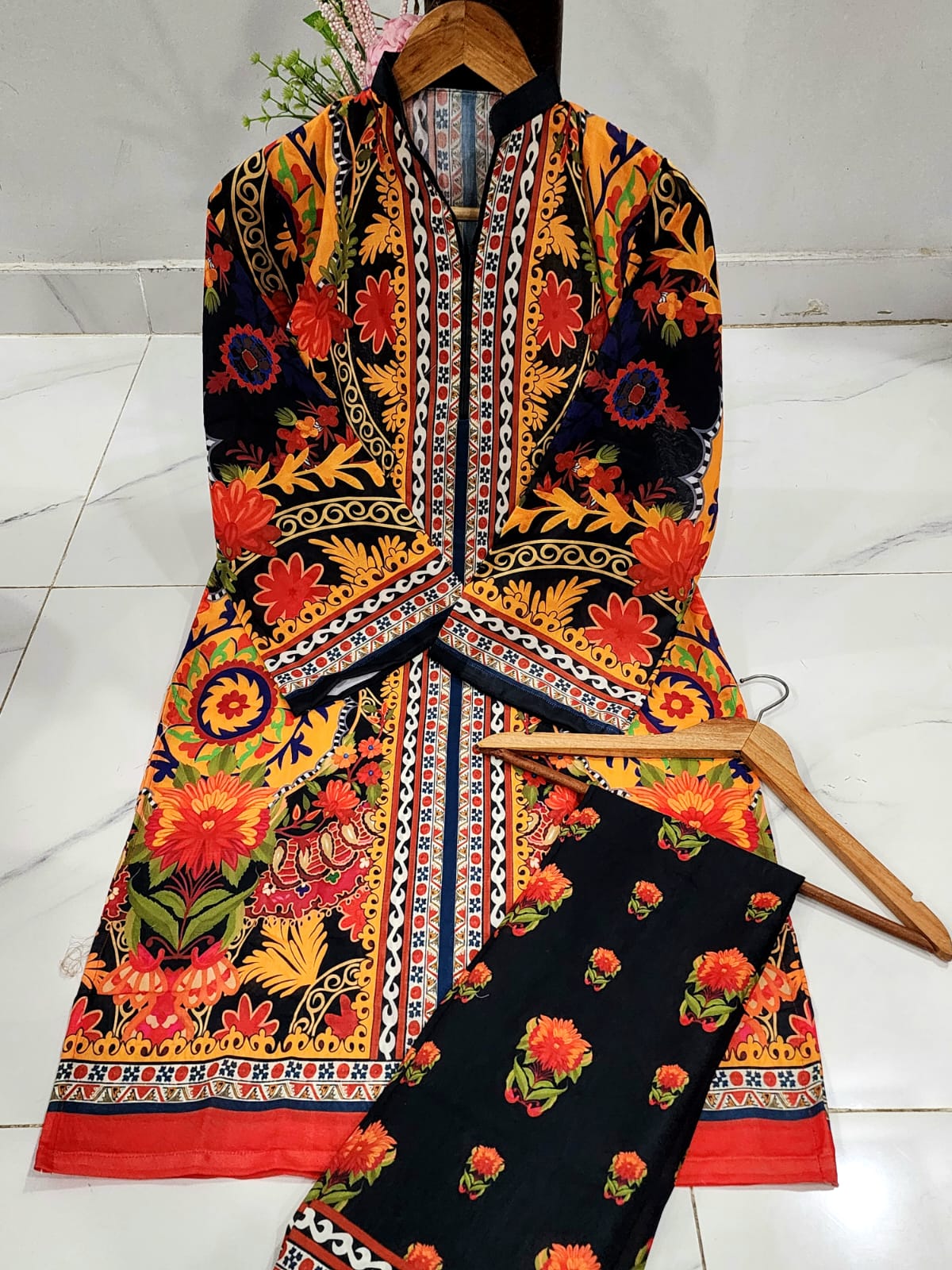 SUMMER COLLECTION 🤍 MOST DEMANDED DIGITAL PRINTED CORD SET👗