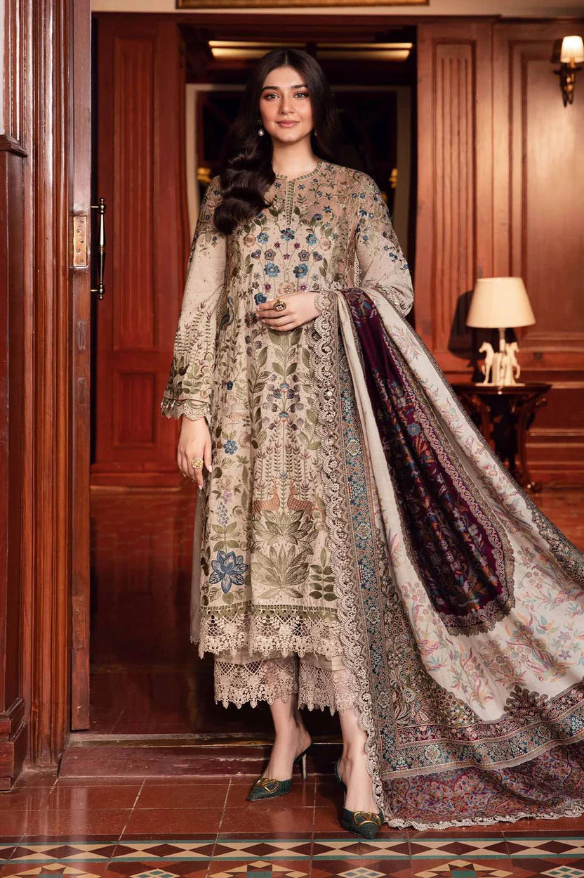 3 piece unstitched lawn digital printed suit